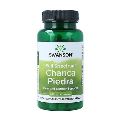 Swanson Chanca Piedra Phyllanthus Niruri, 500mg 60 vegetable capsules