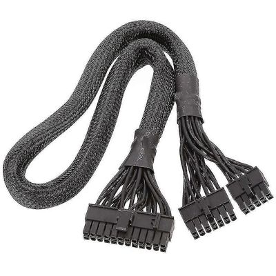 14 + 10pin - 24-nastainen ATX-virtalähdekaapeli 20 + 4-nastainen pc psu-emolevyn kaapeli Corsair Ax1500i Ax1: lle