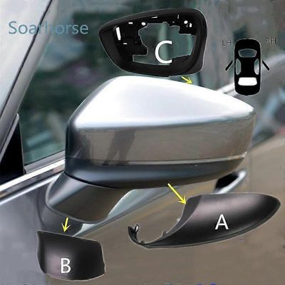 Mazda CX-5 CX5 2017 2018 2019 auton sivu taustapeili alempi kansi oven peili kehys kuoren kotelo korkki A LH Vasen puoli