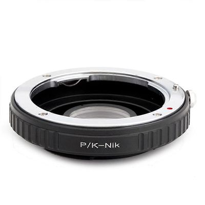 Pentax K PK -objektiivista Nikon F -sovittimen objektiivin rengaskameran lisävarusteisiin