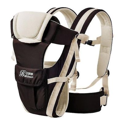 Ergonomisk Baby Carrier Kangaroo Baby Kid Hip Tool Baby Holder Carrier Wrap Rygsæk (khaki)