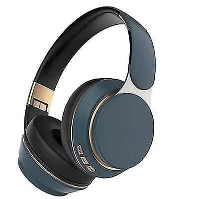 Coosilo Trådløs Bluetooth Sports Headphone Foldbar Hovedmonteret Stereo Headset blå