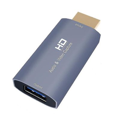 Z51 USB naaras 4k HDMI uros äänivideokaappauskortti, joka on yhteensopiva tietokoneen suoratoistolähetyksen kanssa