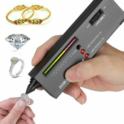 Diamond Tester Selector belyst smykker Gemstone Test Tool med Led Indikator