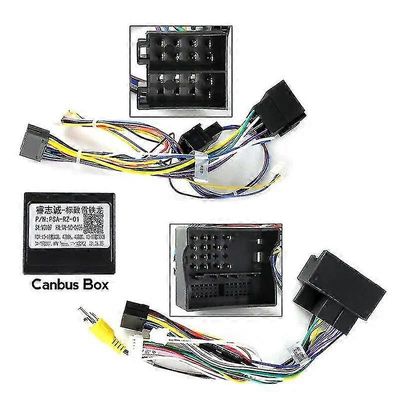 Tuotteelle Peugeot 307 2004 - 2013 Autoradio Kojelautapaneelin runko Virtajohto Canbus Auto Video Kaapelijohdot-Varastossa Canbus-kaapeli