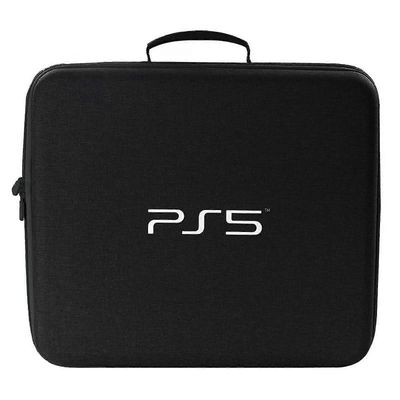 Ps5-kantolaukku matkalaukku PS5-konsolille Vankka ja kestävä säilytyslaatikko, joka on yhteensopiva levyn kanssa Digital Edition Games Lisävarustee...