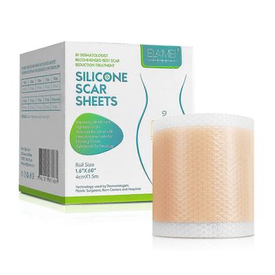 Silikoniset arpilevyt, ammattilaistason arpiin, jotka johtuvat keisarileikkauksesta, leikkauksesta, palovammasta, keloidista ja muusta, lääkkeettömät