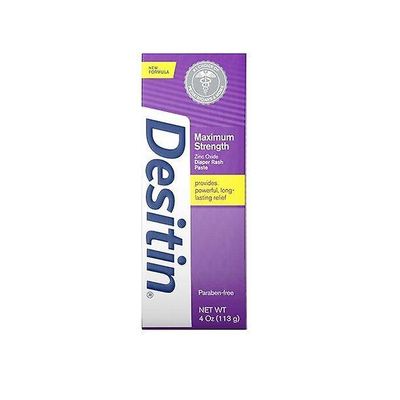 Desitin maksimal styrke baby bleieutslett krem med sinkoksid, 4 oz