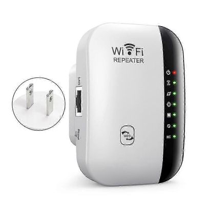 300Mbps WirelessSignalRepeater 2.4G WiFi-alueetExtenderit InternetBooster Valkoinen EU Plug