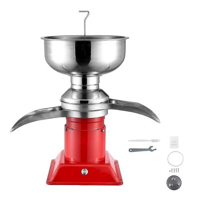 Succebuy Maitokerman keskipakoerotin, 304 ruostumattomasta teräksestä valmistettua sähköistä kermanerotinta, 100L / h lähtö 10500RPM vuohenmaidon e...