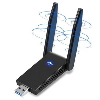 Pc 1300Mbps Usb Wifi -sovitin, kannettavalle Tietokoneelle Windows 10//8/7/xp/vista