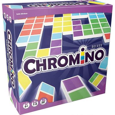 Zygomatic Chromino Deluxe -perhepeli eloisalla laattojen asettamisella kaikenikäisille