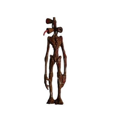 Suuri sireeni pää lelu pilli mies ympärillä Monster Shelter Foundation Kuva Figurine Figurine 1kpl