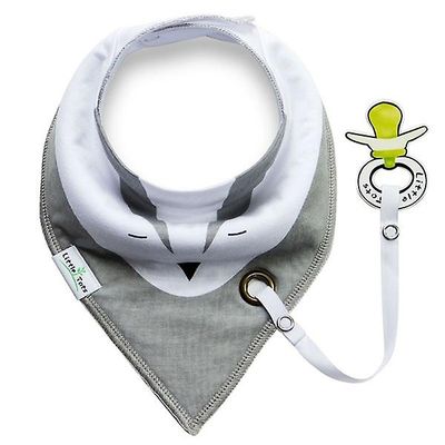 Nye spædbørn Bomuld Vandtæt Bib &sut Baby Triangle Hagesmække Spyt håndklæde 2