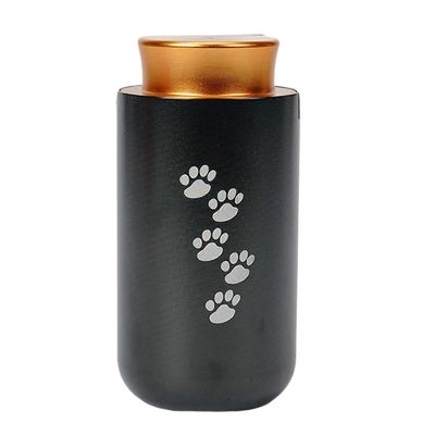 Lemmikkieläinten tuhka arkku uurna arkku eläimelle lemmikkiäiti uurna tuhkalle/hiuksille yksinkertainen purkkiarkku tuhkalle/hiuksille Jalanjäljet ...