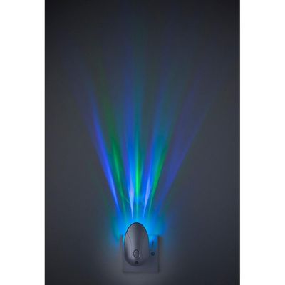 Firstlight Lighting Firstlight - LED 1 Light Projektor Night Light Silver, RGB