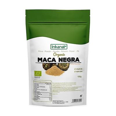 Inkanat Black Maca Powder Bio 150 g of powder