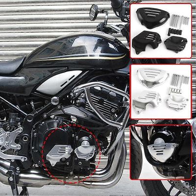 Moottoripyörä Moottoripyörä Z 900 RS alumiininen moottorin runko liukusäädin Stator Guard Kansikotelon suoja vuosille 2018-2022 Kawasaki Z900RS 18-...