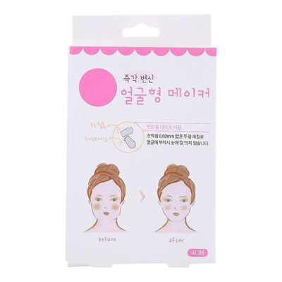 Näkymätön kasvojen nostotarra, 80kpl liimautuva kasvojen nostolaastari