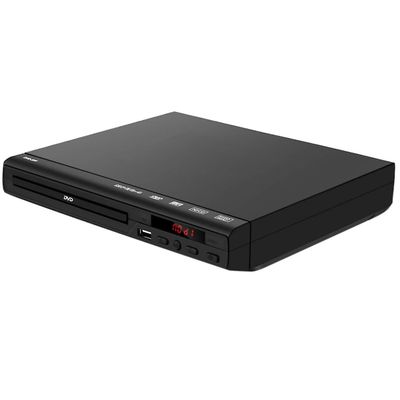 Banmo DVD-spiller for TV, Alle Region Gratis DVD CD-plater Player Av-utgang Innebygd Pal / Ntsc, USB-inngang, Rem