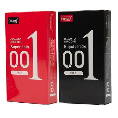 10 stk 0,01 mm Super Im Sexy Invisible Ultra Thin Smurt Kondomer Red