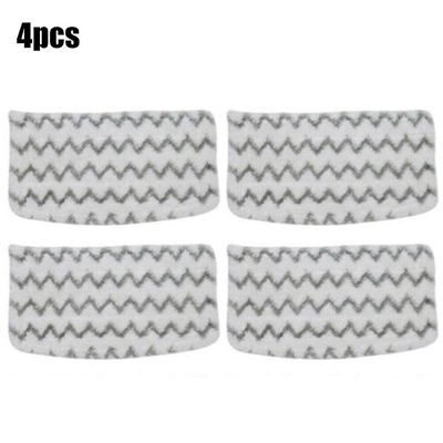4 Pack Steam Moppe Pads Udskiftning for Shark S1000uk S1000 Series Steam Moppe Pocket Moppe Pads Udskiftning Reservedele Tilbehør