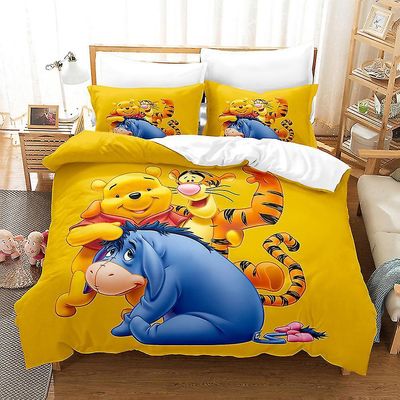 Nalle Puh kolmiosainen setti vuodevaatteet C 180*210cm three-piece set