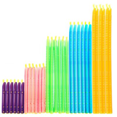 Plast Bag Sealer Stick Mat Bekvemmelighet Lagring Klipp Hold Fresh Bag Sealer Pinner For 30 sett (5 farger)