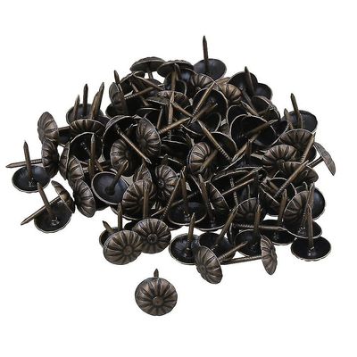 100Pcs bronze antikke push pin tommelfinger negle 11 * 16mm