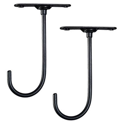 2kpl 360 astetta pyörivä avainteline kaapin alla banaanikoukku hedelmien säilytyskiinnike metallirauta musta muki kuppikoukku