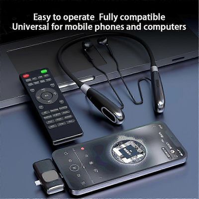 Langaton Bluetooth-äänikortti Kuulokkeet Sisäänrakennettu äänikortti Langaton vastaanotin Live-kuulokkeet Live-suoratoisto