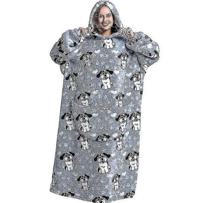 Tegneserie Super Long Hooded Blanket Luksus Vinter Overdimensjonerte hettegensere Genser Flanell Giant Lazy TV Blanket Pyjamas Varm badekåpe W stor...