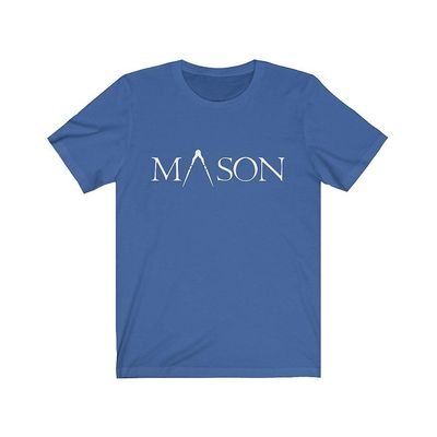 Bricks Masons Mason kompas frimurerisk t-shirt Ægte kongelig L