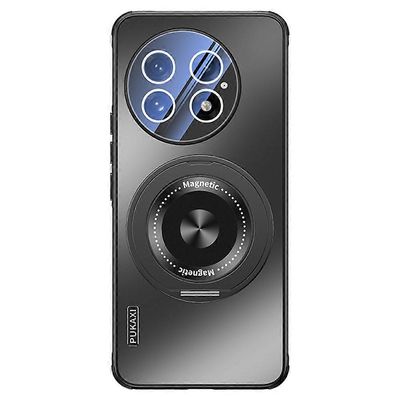 OnePlus 13 -kotelolle, joka on yhteensopiva MagSafe-jalustan kanssa TPU PC lämmönpoisto puhelimen kansi - musta Monivärinen Black