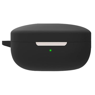 Komfortabel med Qcy T13 trådløse Bluetooth-kompatible ørepropper støtsikker silikon Svart