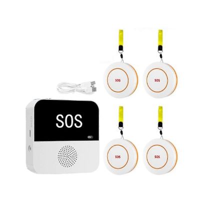 Langaton Wifi vanhusten hoitaja Pager Sos -soittopainike Hätätila Sos -hälytysjärjestelmä vanhuksille Patien