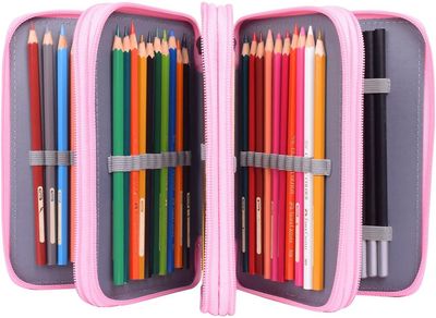Sag for 72 blyanter Penne Pencil Case School Elementary Super Store 4 Lag