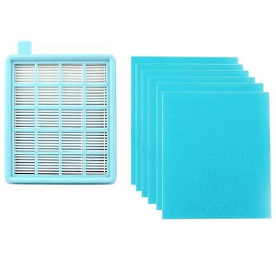 7pcs/lot Filter Mesh Hepa filtre til støvsuger Fc8515 Fc8516 Fc8517 Fc8470 Fc8471 F