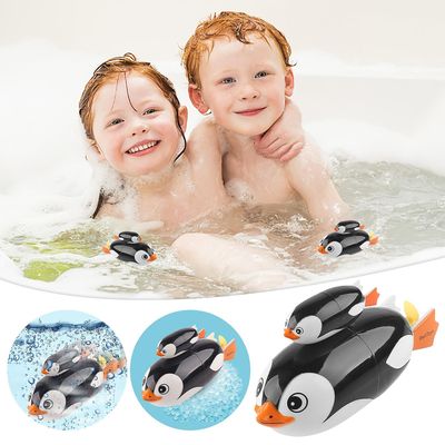 Kakanwo Elektrisk Dykking Penguin Badevann Leker Svart