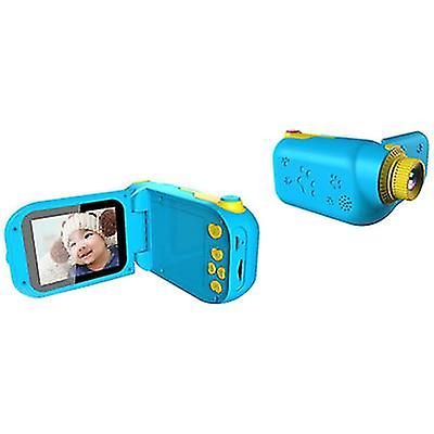 Coosilo Cartoon Digital Photo Play Kamera, Børns Håndholdte Sports Dv Videokamera blå