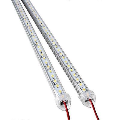 Winomo 2kpl DC 12V 50CM alumiini jäykkä LED-nauhapalkkivalo (valkoinen) 51.00X2.00X1.20CM