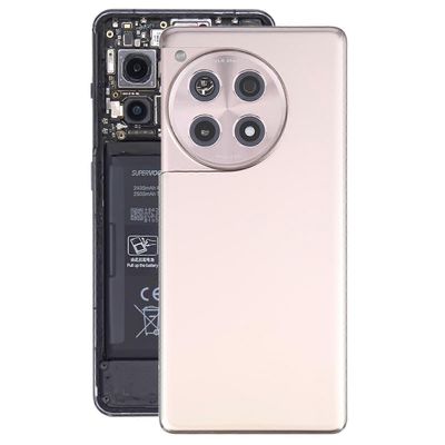 OnePlus 12R -akun takakansi kameran linssinsuojuksella (kulta) Kultaa