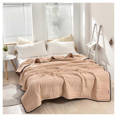 Erittäin jäähdytyspeitto full & twin -vuoteisiin erittäin pehmeät pestävät peitot aikuisille lapsille Camel 200*230