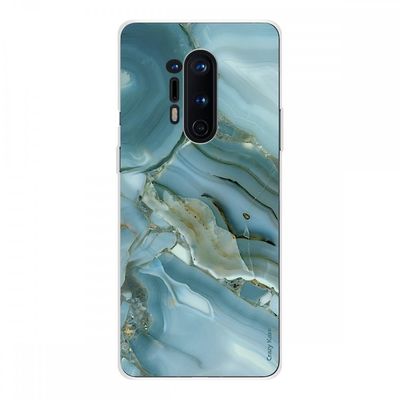 Crazy Kase Shell til Oneplus 8 Pro blød silikone 1 mm, marmoreffektdesign