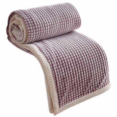Handuo Fleece Bed Blanket -tæpper, Dyner lilla