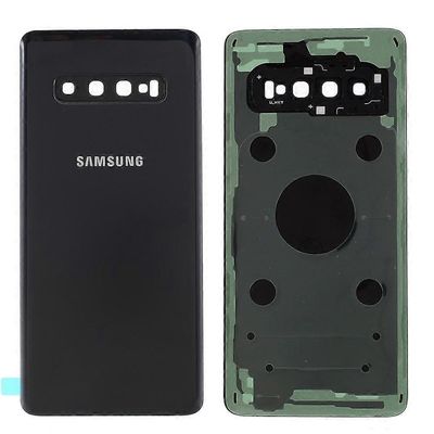 Samsung Galaxy S10 G973 -akkukotelon kannen korjausosa Monivärinen Black