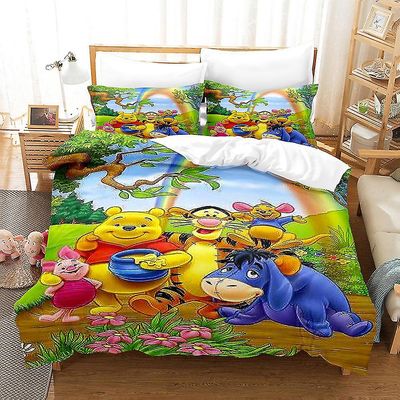 Nalle Puh kolmiosainen setti vuodevaatteet B 200*200cm three-piece set