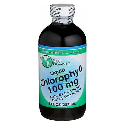 World Organics Klorofyll, 100 mg, Vätska 8 FL Oz (Förpackning med 1)