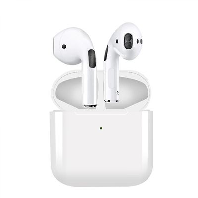 Airpods 5. Nesil Iphone og Android-kompatible Bluetooth-øretelefoner, trådløse Bluetooth-øretelefoner, kompakte og utsøkte, enkle å bære, hvit