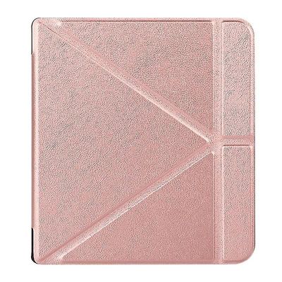 Kobo Libra for H2O 7" Multiangle Origami -jalustan suojakansi w / Auto SL: lle Nousi kultaa